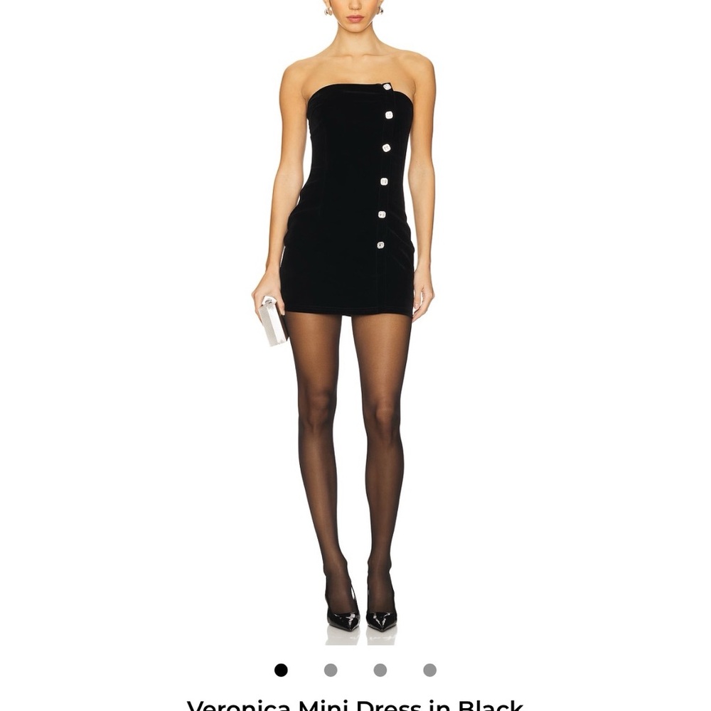 superdown Velvet mini dress